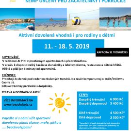 Beach kemp v Itálii